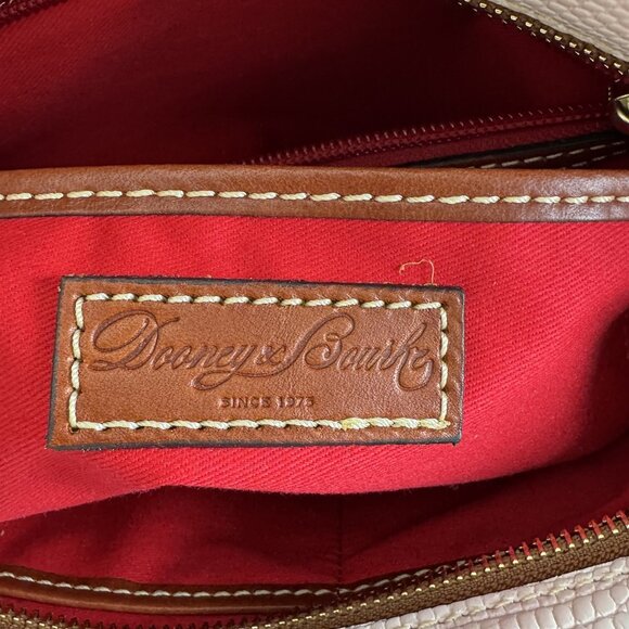 Dooney & Bourke Bag Purse Tote & DB Bone Blush Lizard Top Handle Crossbody - Picture 13 of 13
